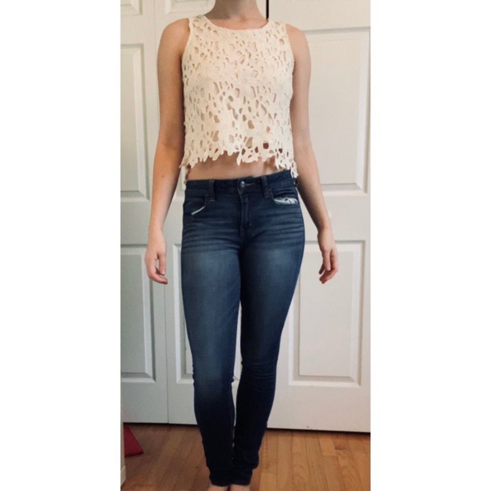 Xhileration White Crop Top